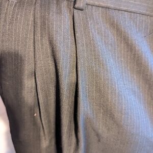 Dockers black pin striped dress pants